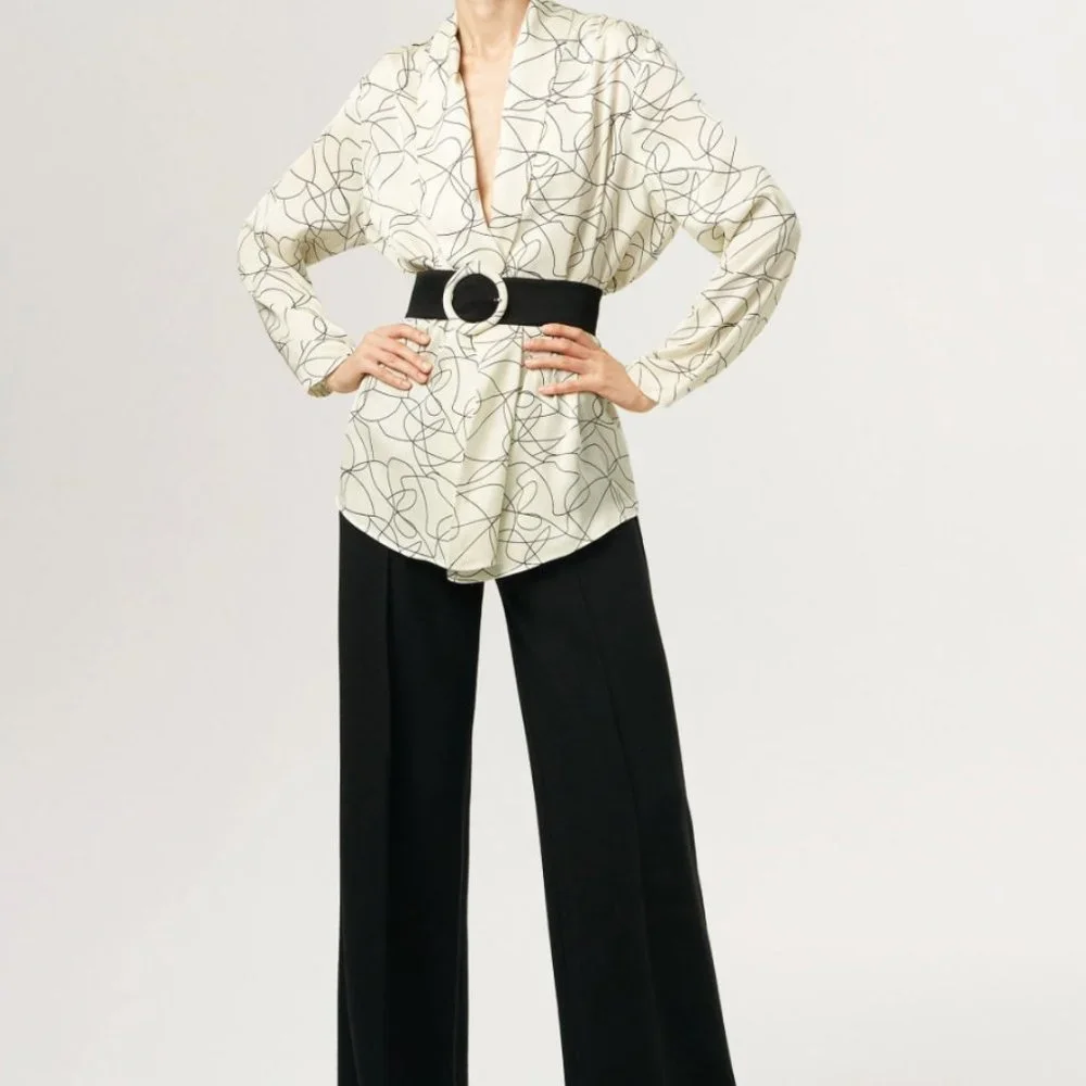 Geometric Blouse - Picture 3 of 6